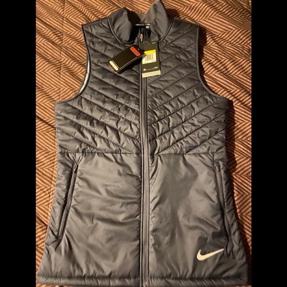 Nike Other - Nike Men’s Running Aerolayer Vest Size Small Grey